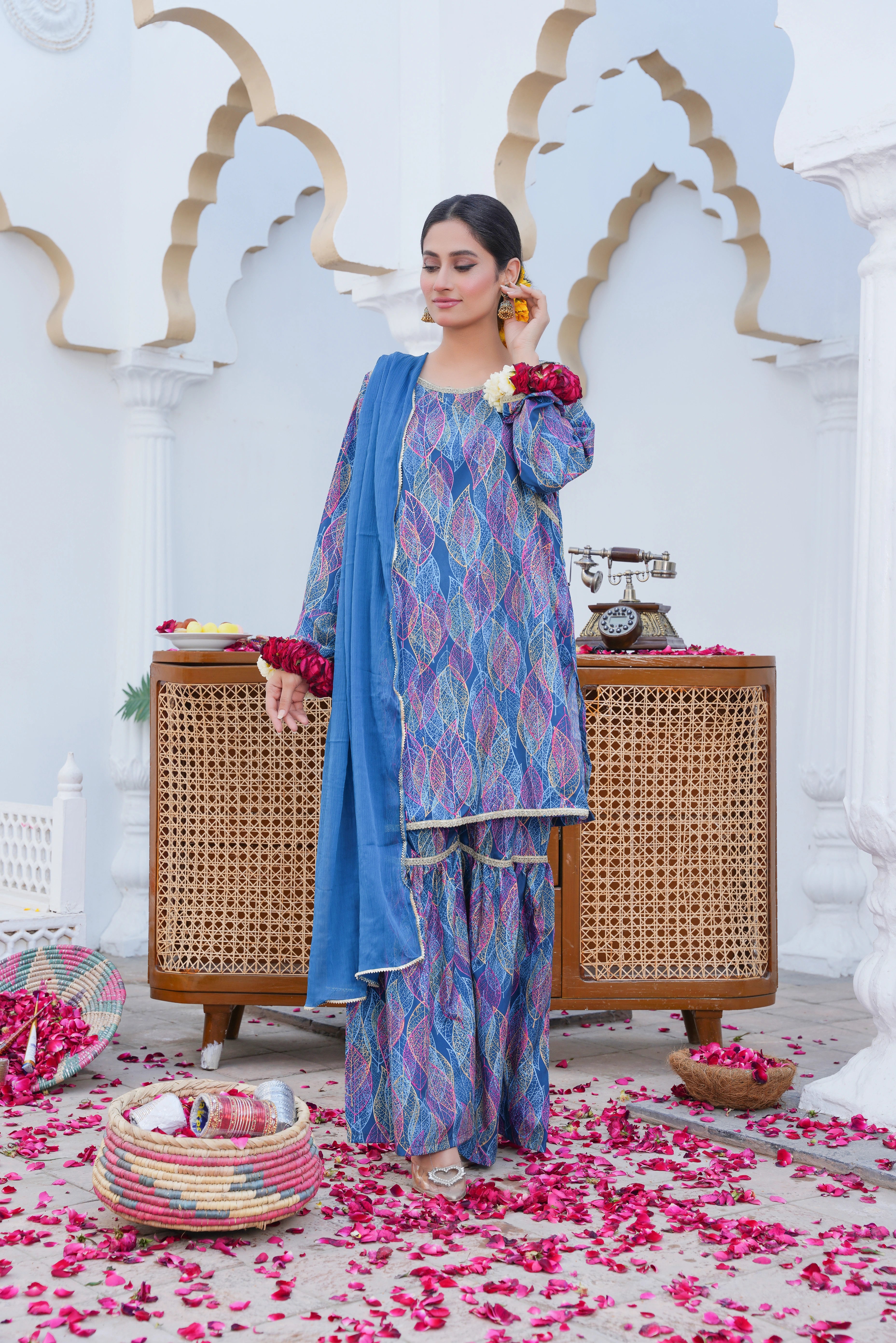 Feroza Gharara Set